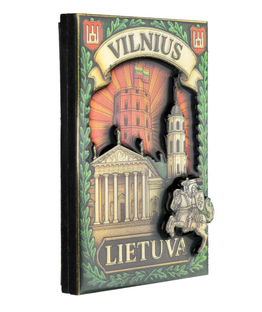 Magnetas Vilnius su Gedimino bokštu ir katedra